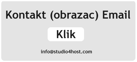 STUDIO 4 HOST kontakt email